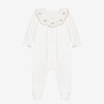Patachou Baby Girls Babygrow with Embroided Collar | Casa Childrenswear