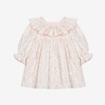 Patachou Baby Girls Pink Dress with Ruffle | Casa Childrenswear