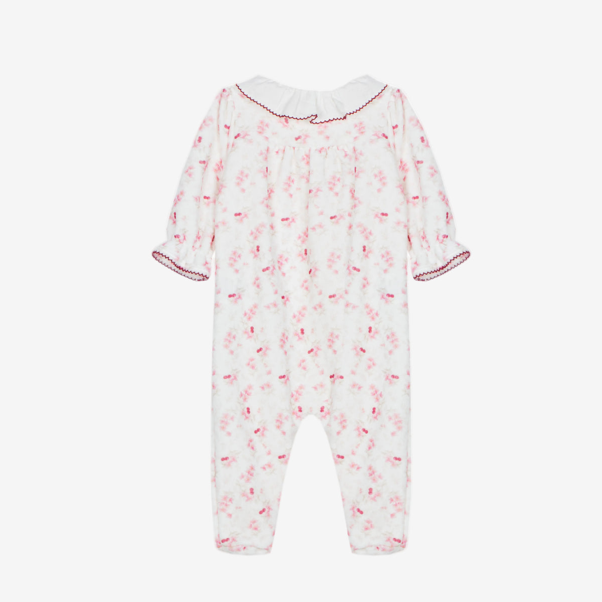 Patachou Baby Girls Pink Babygrow with Cherry Print | Casa Childrenswear