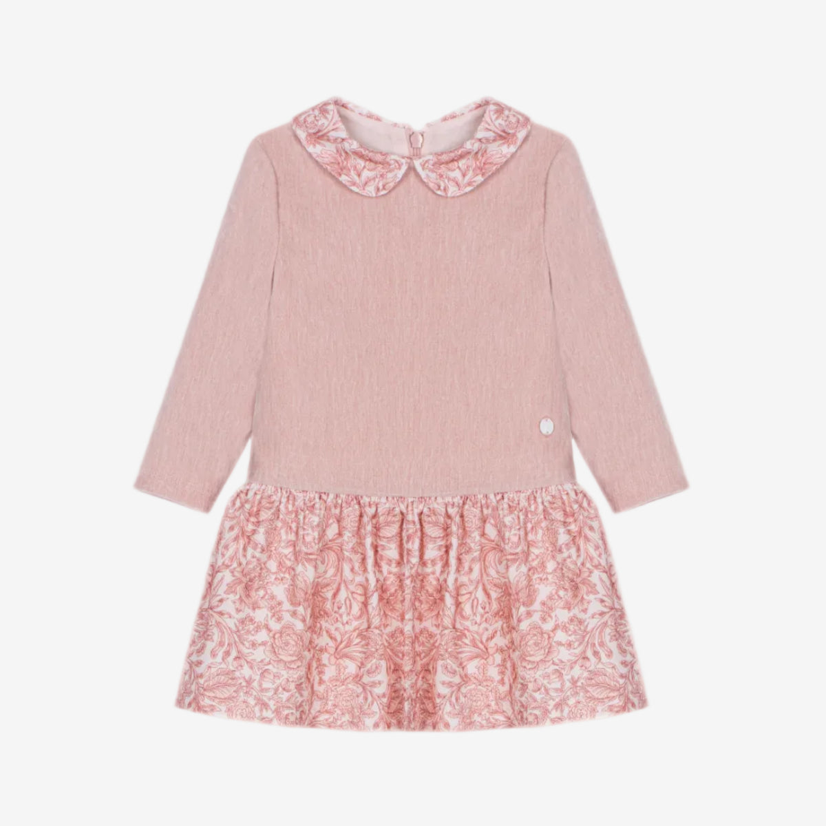 Patachou Girls Pink Dress with Liberty Print | Casa Childrenswear