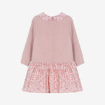 Patachou Girls Pink Dress with Liberty Print | Casa Childrenswear