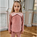 Patachou Girls Pink Set with Bow | Casa Childrenswear