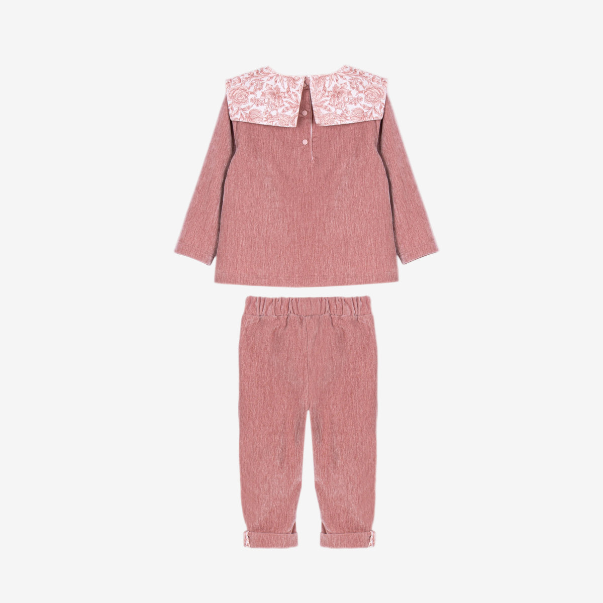 Patachou Girls Pink Set with Bow | Casa Childrenswear