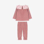 Patachou Girls Pink Set with Bow | Casa Childrenswear