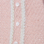 Patachou Girls Pale Pink Tweed Set | Casa Childrenswear