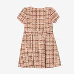 Patachou Girls Burgundy Tweed Dress | Casa Childrenswear