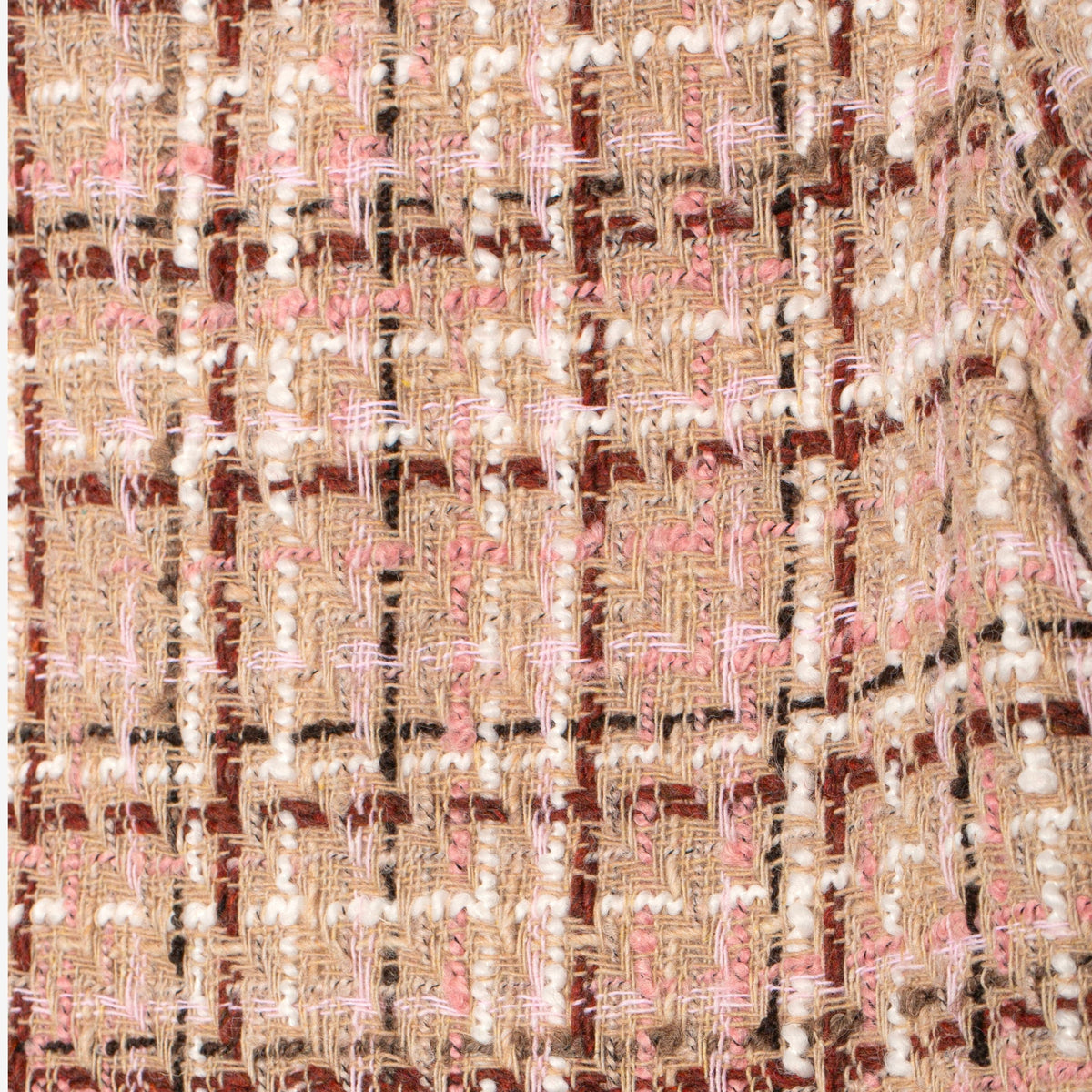 Patachou Girls Burgundy Tweed Dress | Casa Childrenswear