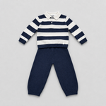 Infany Boys Striped Sweater Set