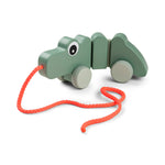 Pull along wiggle toy Croco