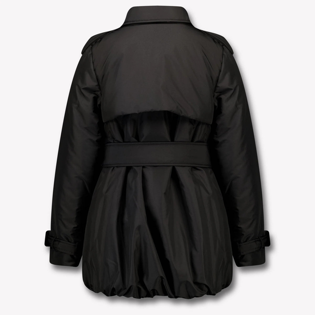 Girls Black Puffer Jacket