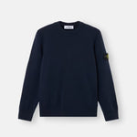 Stone Island Boys Navy Compass Crew Neck | Casa Childrenswear