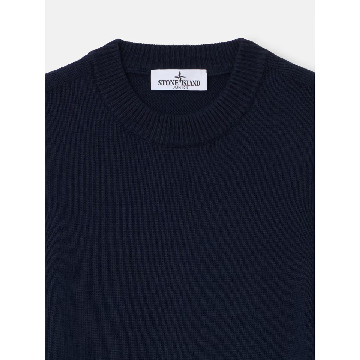 Stone Island Boys Navy Compass Crew Neck | Casa Childrenswear