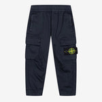 Stone Island Navy Blue Trousers | Casa Childrenswear