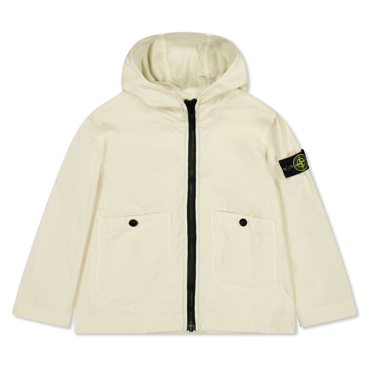 Stone Island Beige Parka Jacket | Casa Childrenswear