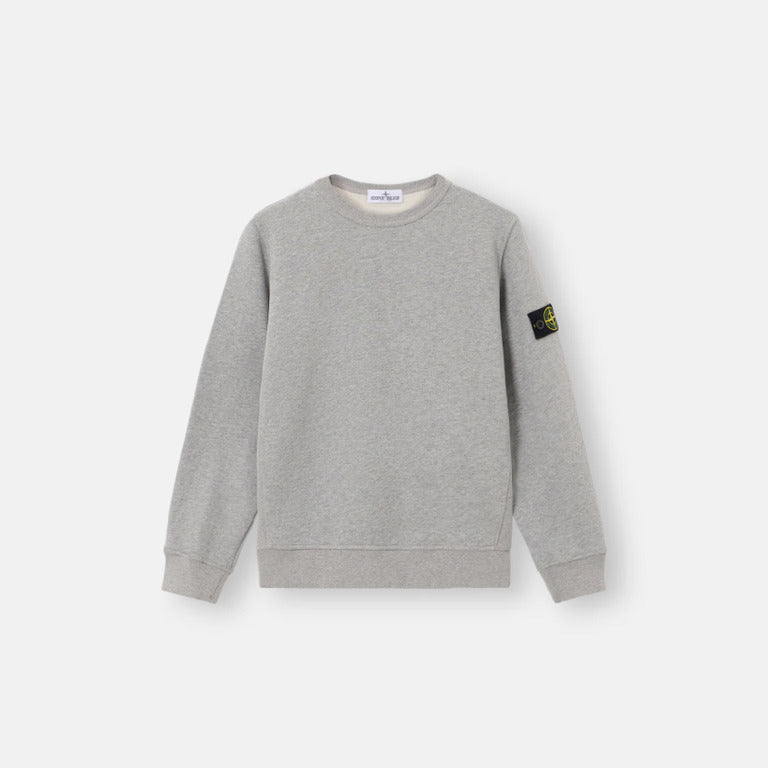 Stone Island Boys Grey Compass Sweatshirt | Casa Childrenswear