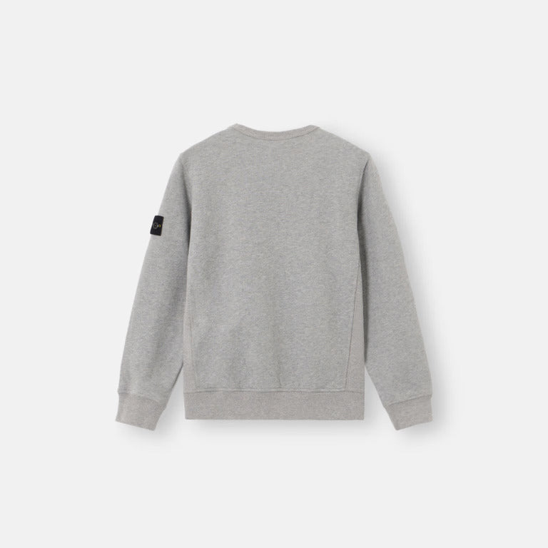 Stone Island Boys Grey Compass Sweatshirt | Casa Childrenswear