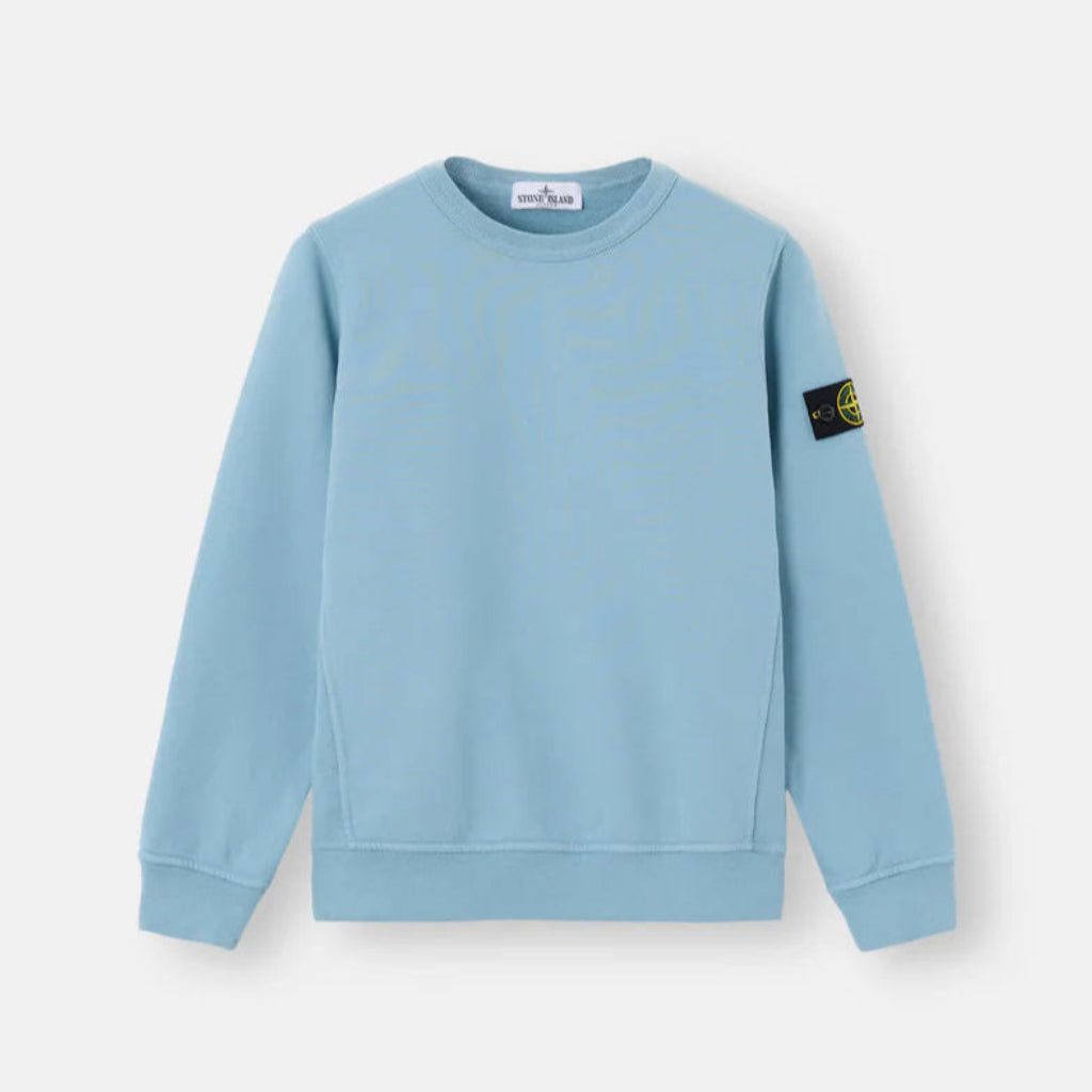 Stone Island Boys Blue Compass Sweatshirt | Casa Childrenswear
