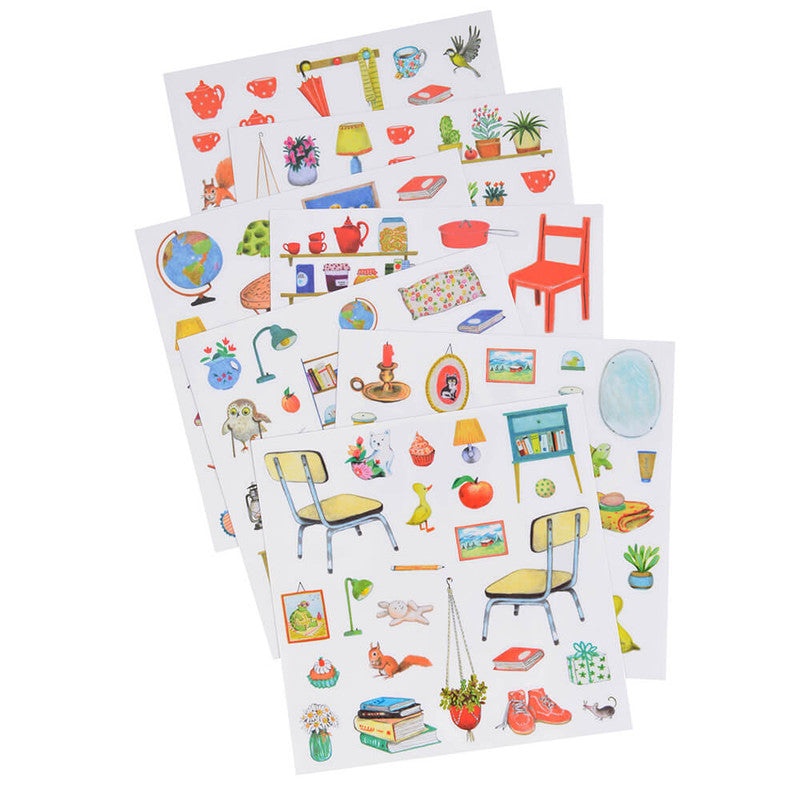 Sticker book La Grande Famille