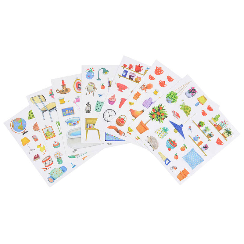 Sticker book La Grande Famille