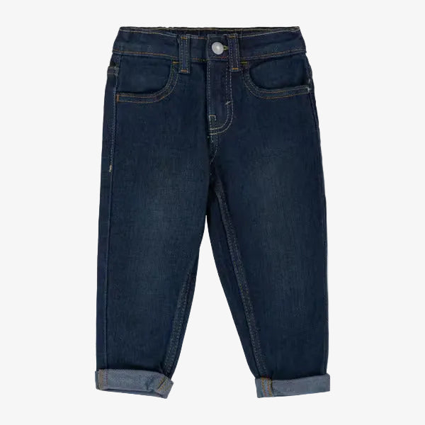 Baby Boys Navy Loose Taper Jeans
