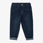Baby Boys Navy Loose Taper Jeans