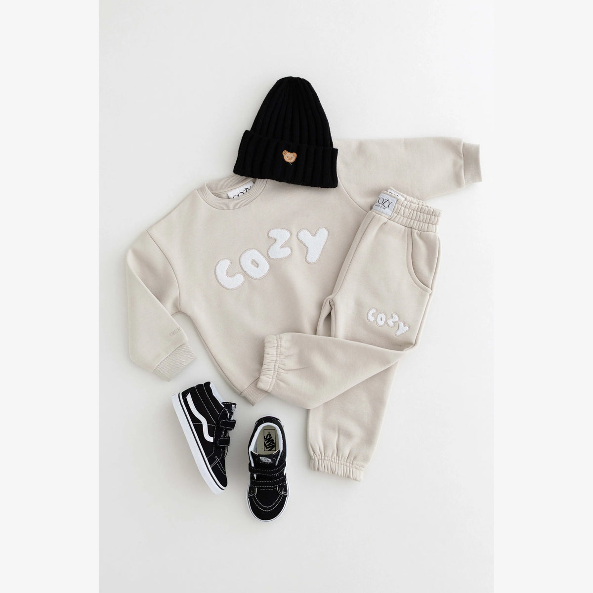 COZY Little Lounger Stone Tracksuit