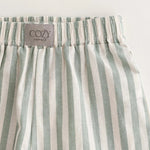 Cozy Striped Sage Pants