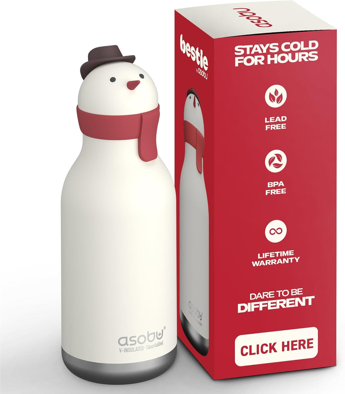 Bestie Bottle Snowman Bottle | Casa Childrenswear