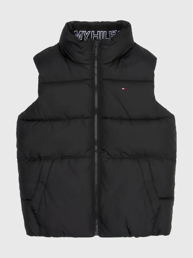 Essential Black Padded Vest