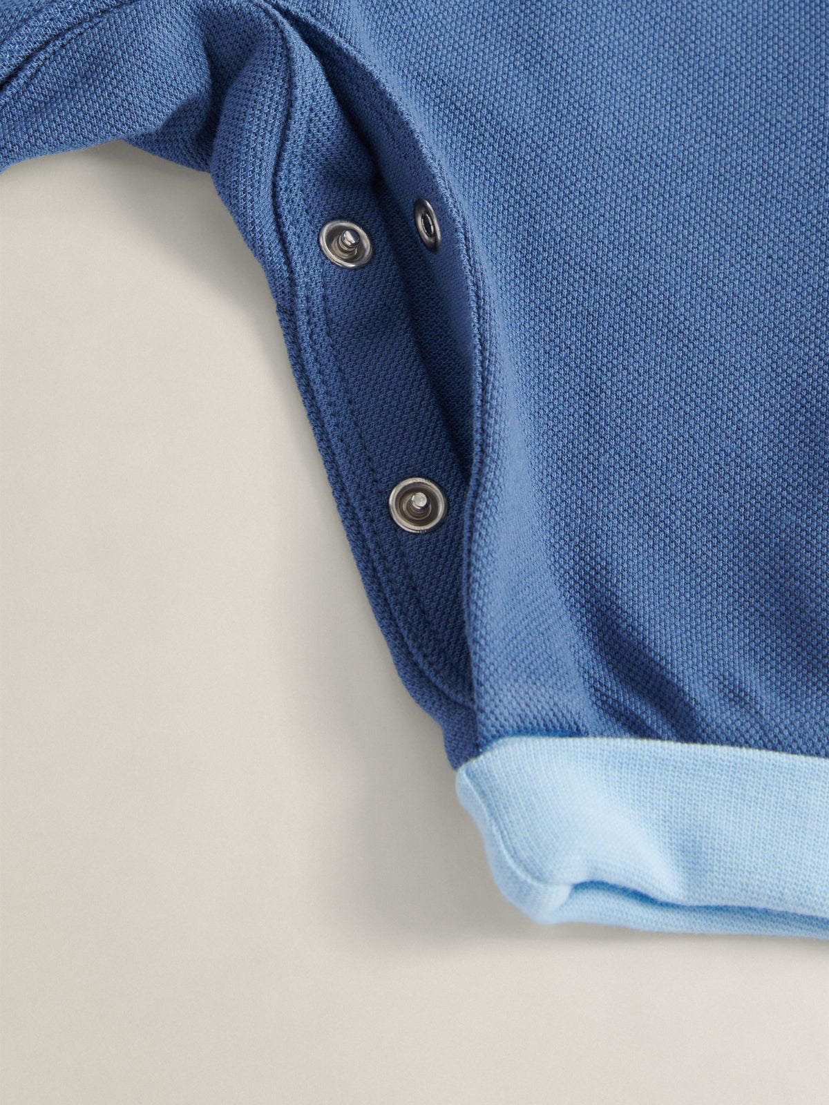Gant Baby Boys Blue Polo Romper | Casa Childrenswear