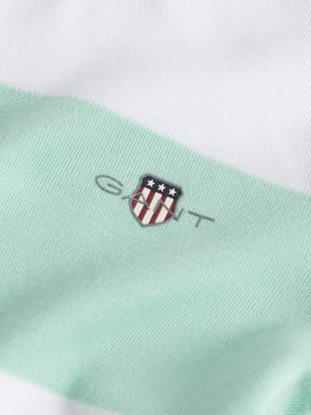 Gant Baby Boys Green Striped Short Sleeve Romper | Casa Childrenswear