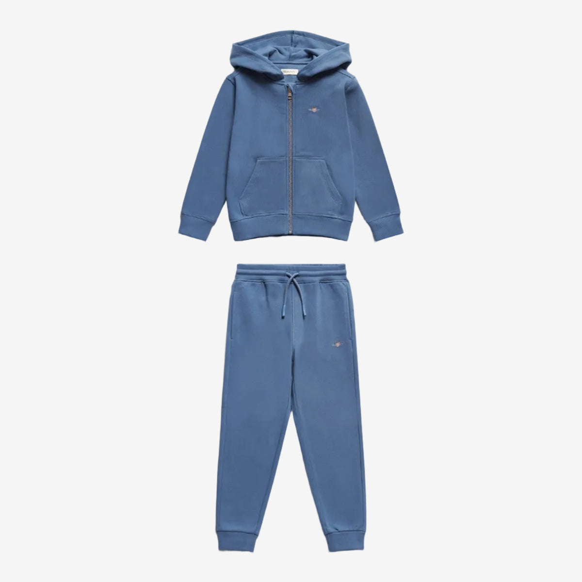 Boys Blue Zip Tracksuit Set