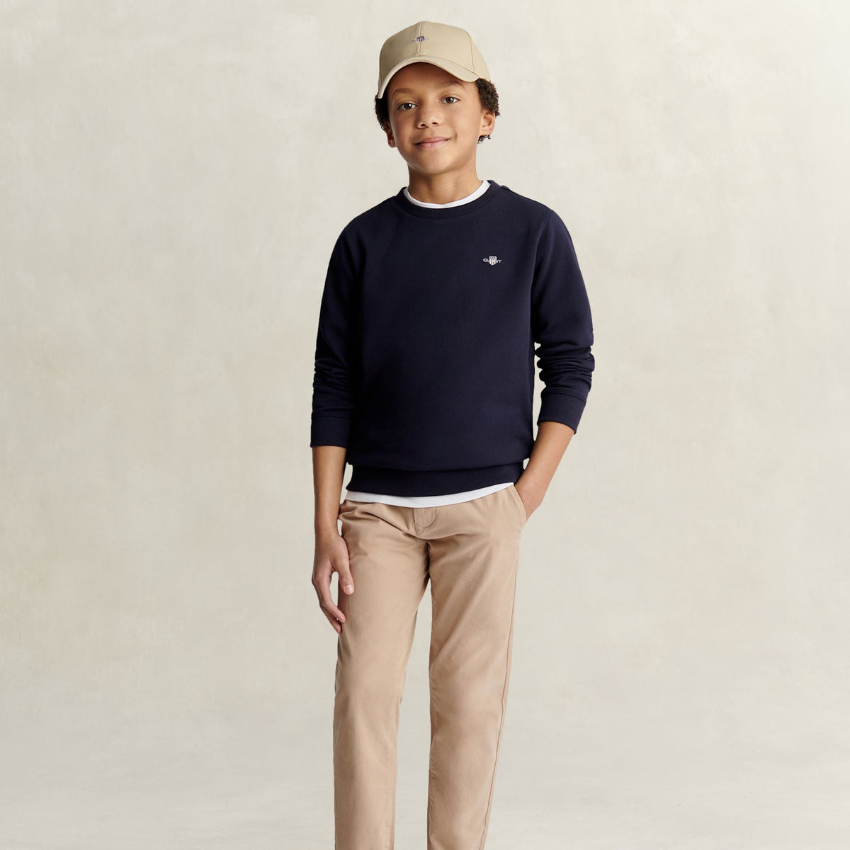 Infant Boys Navy Sweatshirt