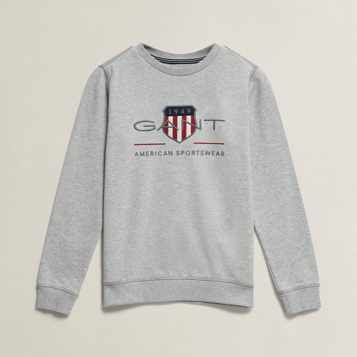 Boys Grey Shield Sweatshirt