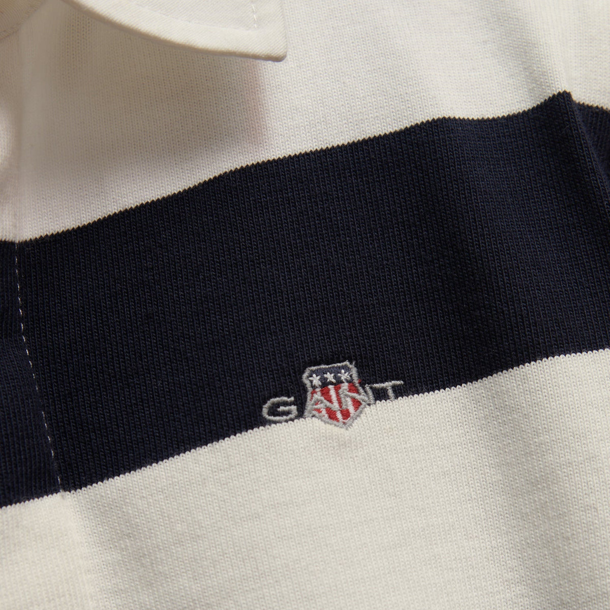 Boys Navy Long Sleeve Rugby