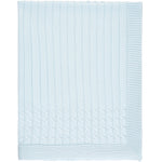 Emile et Rose Gino Blue Knit Blanket | Casa Childrenswear