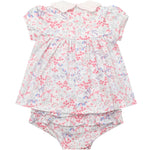 Emile et Rose Lola Pink Short Dress with Frilly Pants | Casa Childrenswear