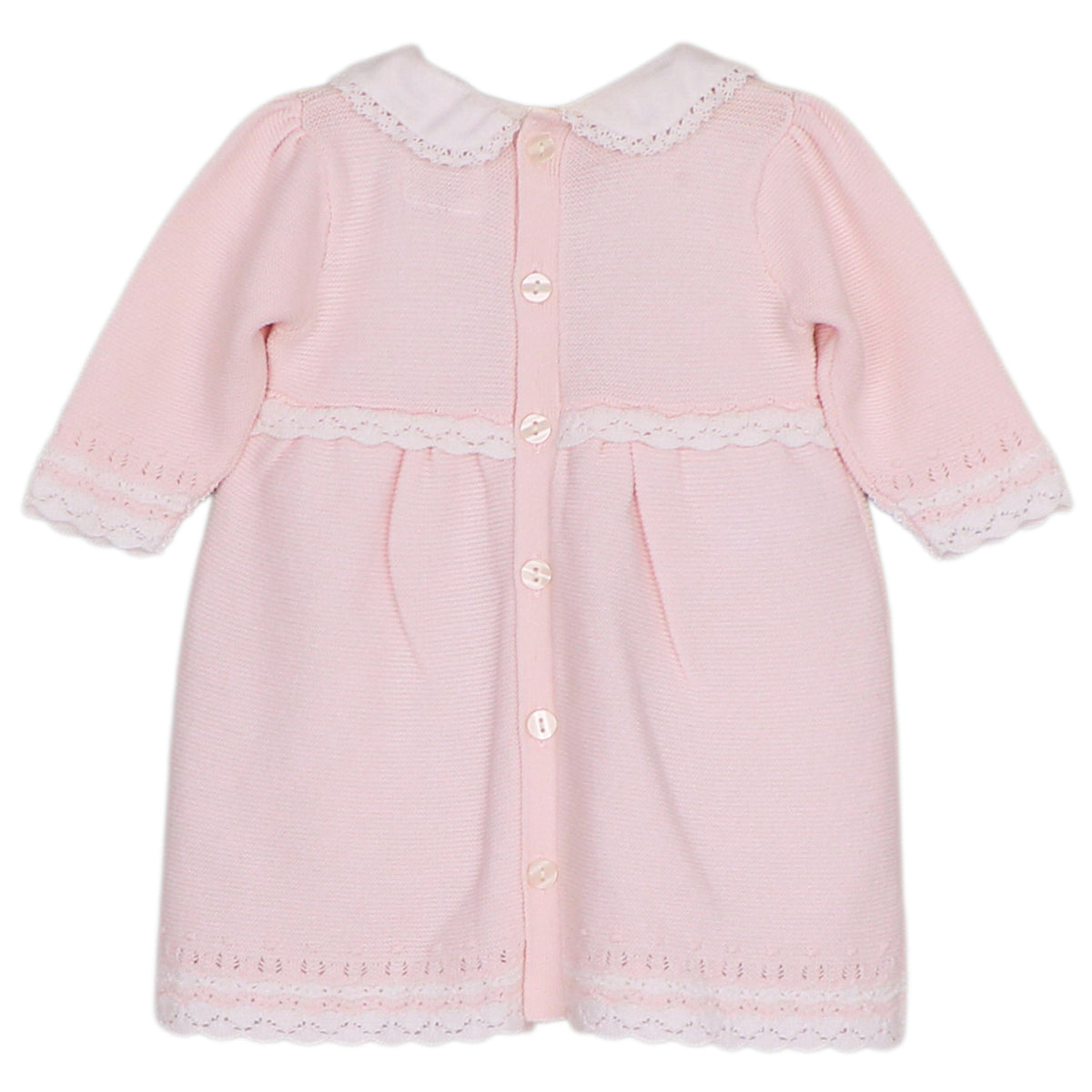 Emile et Rose Millie Pink Knitted Dress | Casa Childrenswear