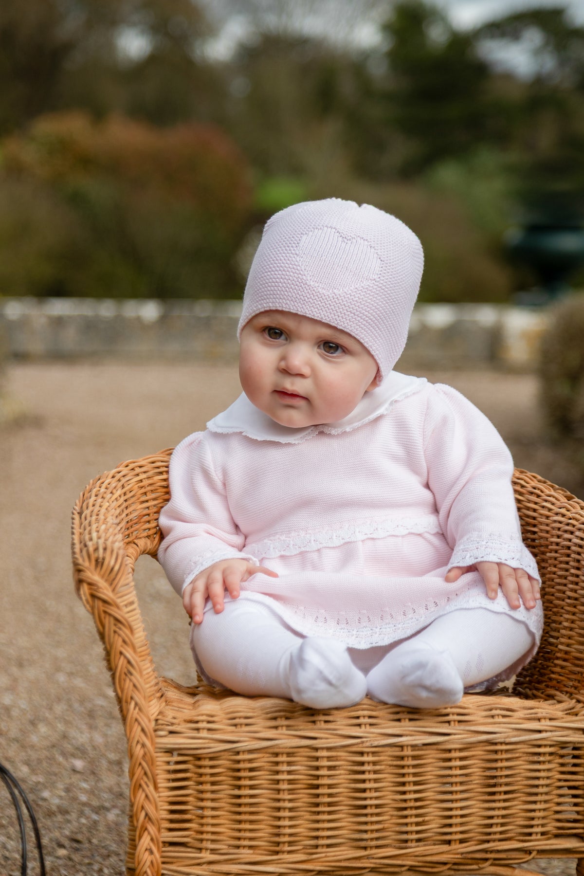 Emile et Rose Millie Pink Knitted Dress | Casa Childrenswear
