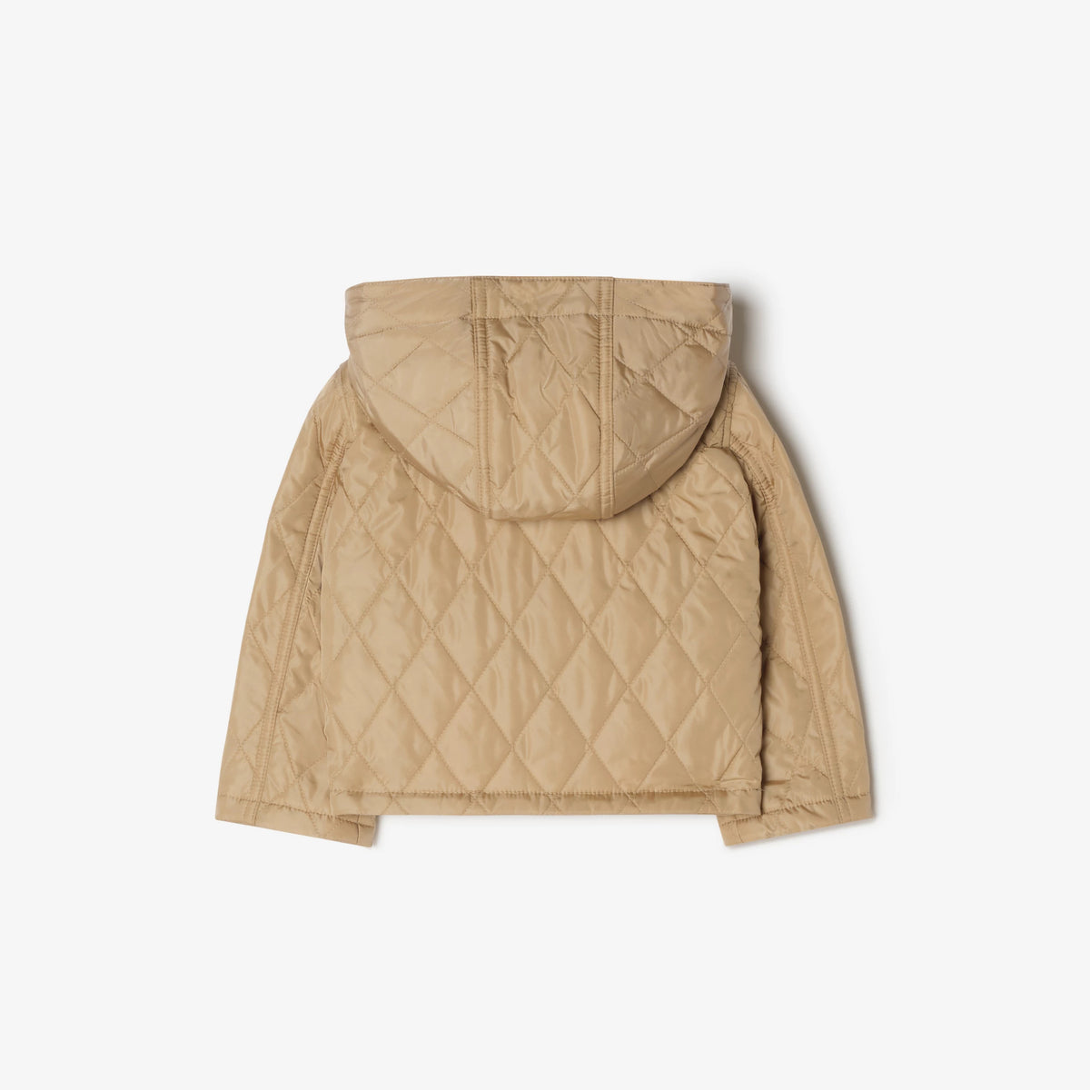 Infant Girls Quilted Nylon Parka