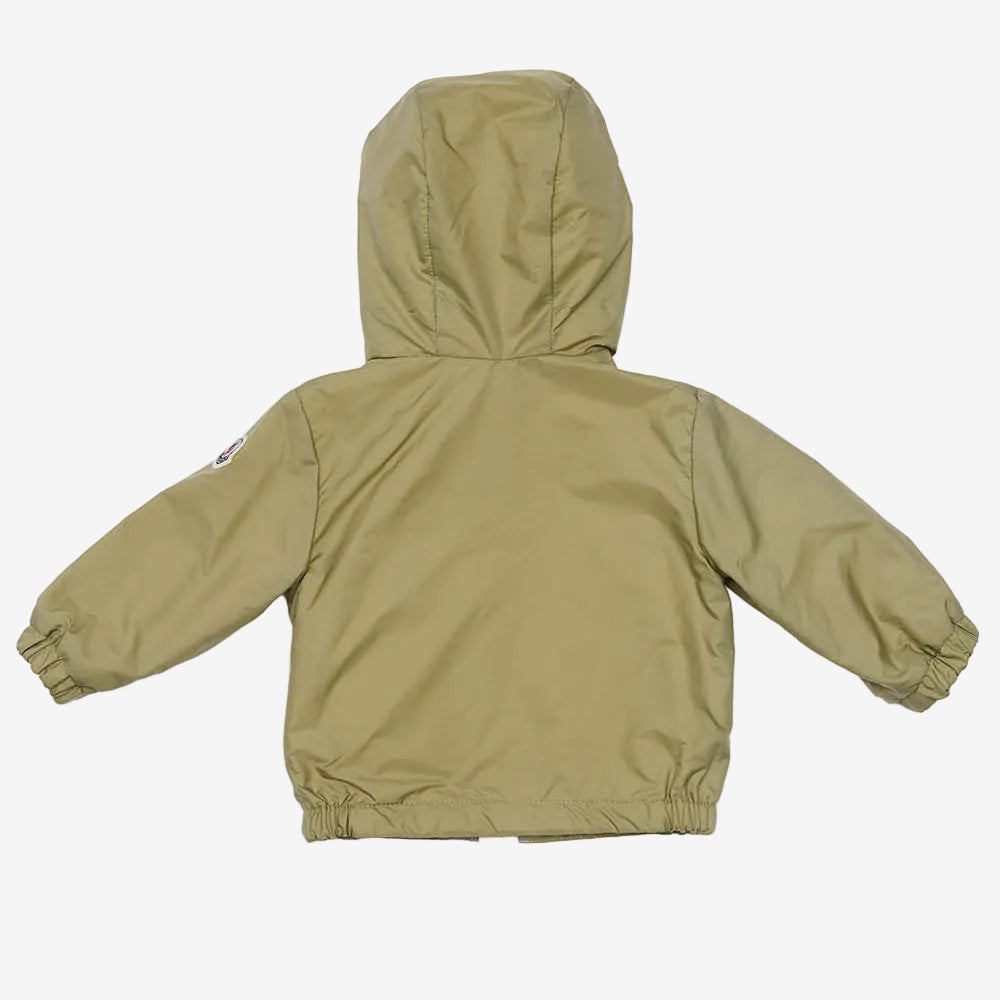 Moncler Enfant Boys Khaki Granduc Jacket | Casa Childrenswear