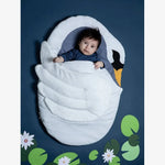 Baby Bites Animal Sleeping Bag White Swan | Casa Childrenswear