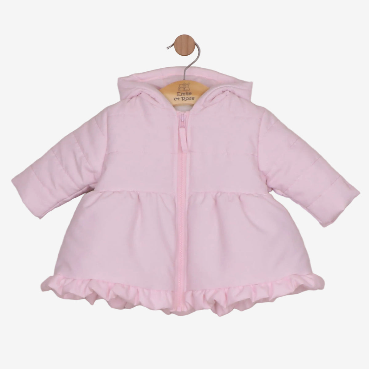 Emile et Rose Megan Pink Quilted Jacket | Casa Childrenswear