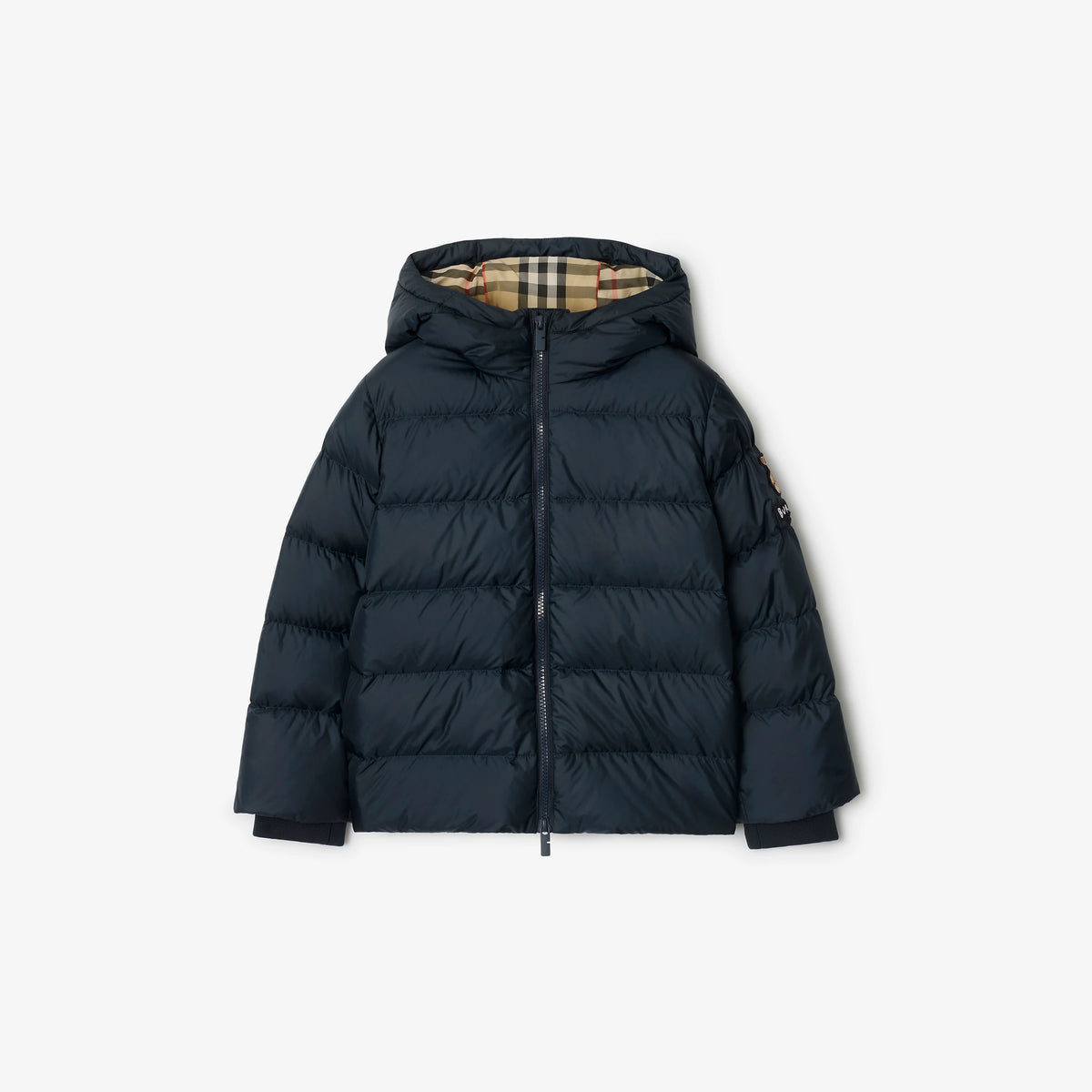 Burberry Boys Navy Puffer | Casa Childrenswear