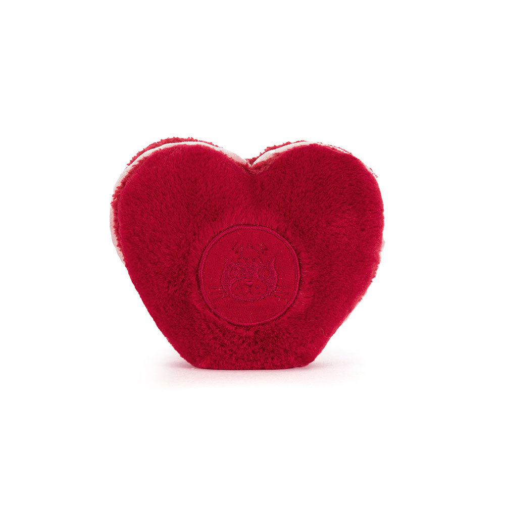 Jellycat Amuseables Arlette Heart Macaron (Red) | Casa Childrenswear