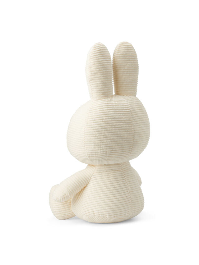 Miffy Corduroy ECO White Extra Large - 50 cm