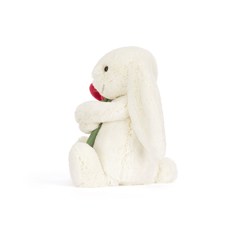 Jellycat Cream Bunny with Rose | Casa Childrenswear