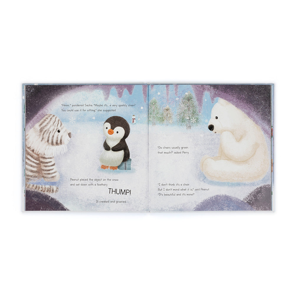 Jellycat Peanut Penguin’s Perfect Present Book | Casa Childrenswear