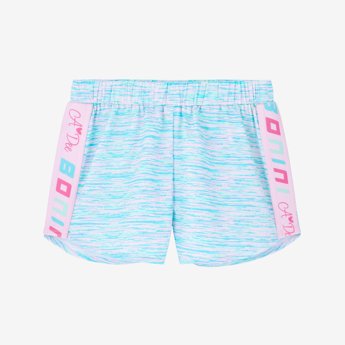 A Dee Spark Sports Shorts Mint with Tape Detail | Casa Childrenswear
