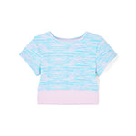 A Dee Energy Mint Crop Sport Top | Casa Childrenswear